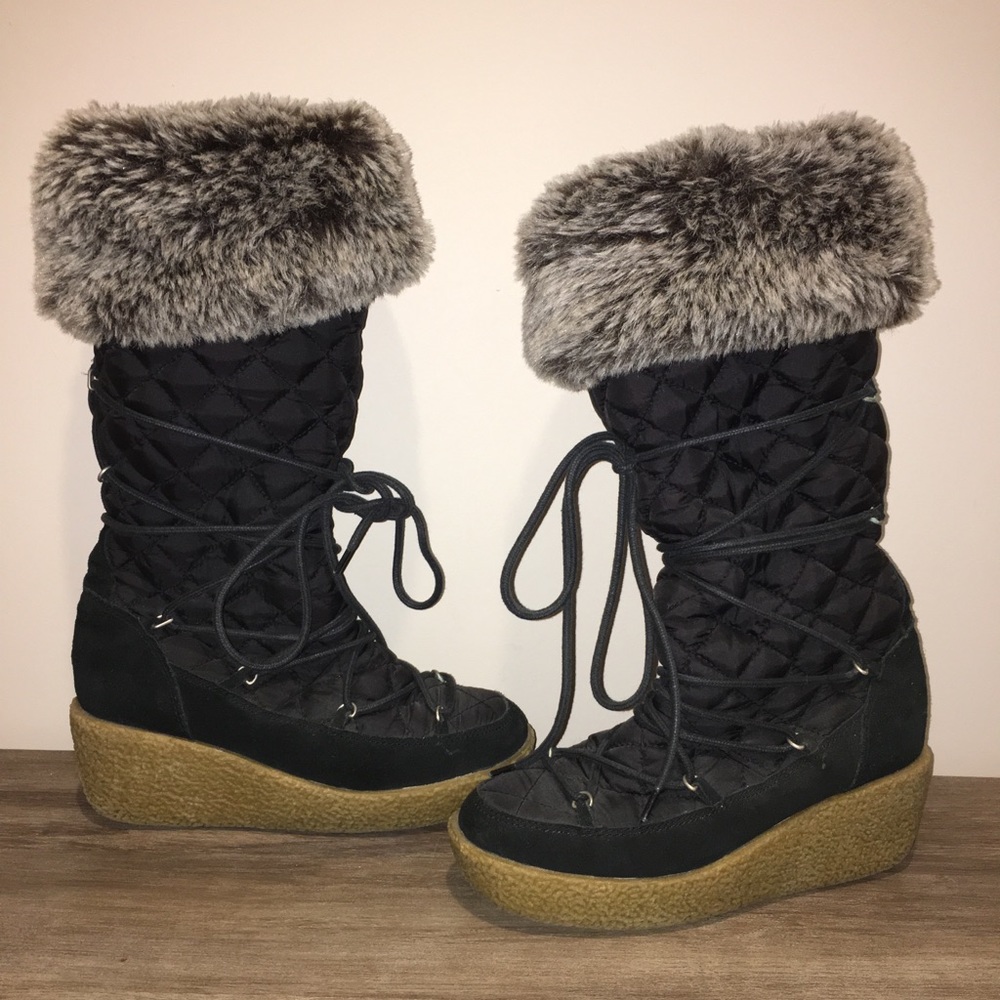 Rampage Black Winter Boots